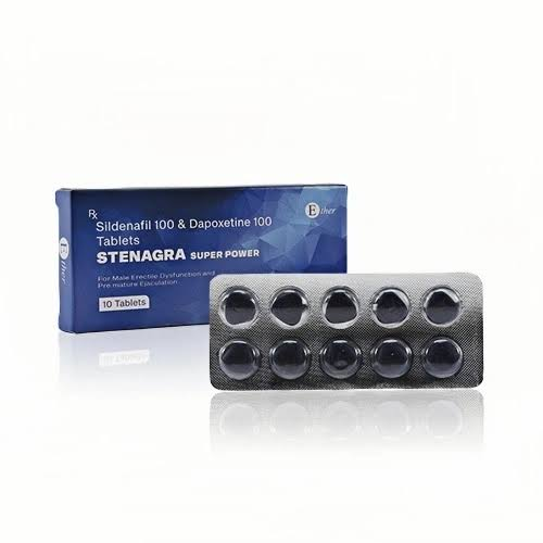 【藍鑽】Stenagra Super Power 超級雙效威而鋼 200mg (10錠裝)